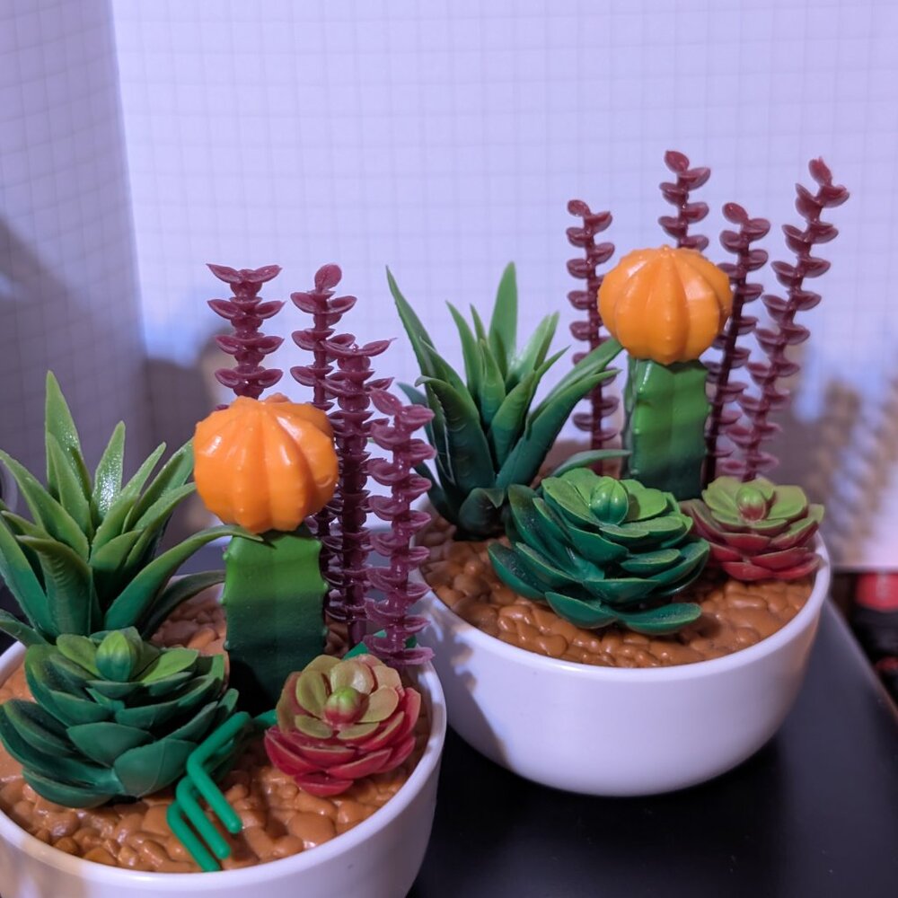 7 Mini DIY Gardens. All made. cute gardens group of minis. - Picture 5 of 6